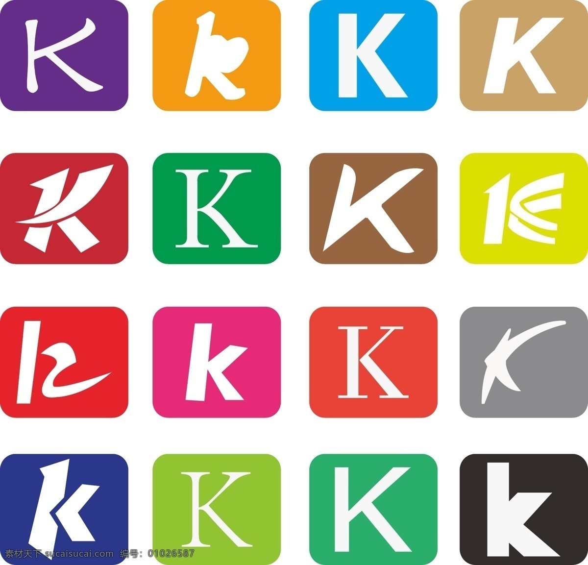 k的变形 k 变形的k 字母 k的艺术字 各种k 矢量字母 矢量k 变形的字母 标志图标 其他图标 各种logo
