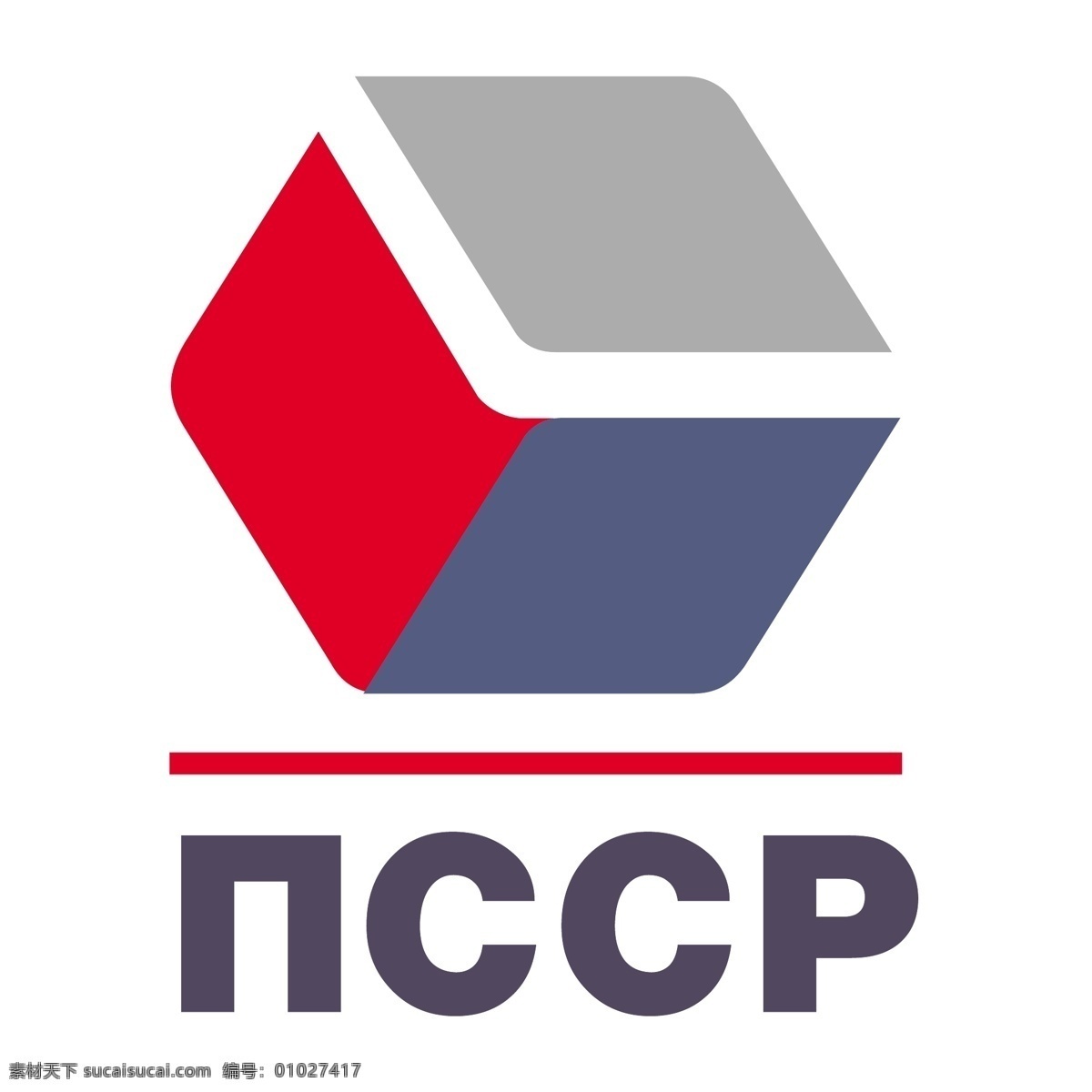 nccp 彩色 立体 方块 logo logo设计 白色