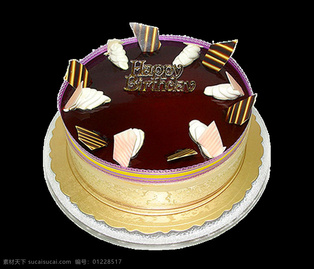 巧克力 生日蛋糕 传统蛋糕 蛋糕元素 分层蛋糕 精美蛋糕素材 生日 甜品 圆形蛋糕
