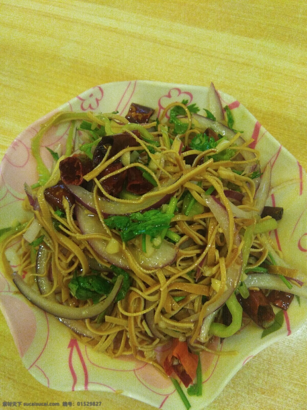 拌豆皮 凉拌菜 洋葱 拌菜 小菜 餐饮美食 传统美食