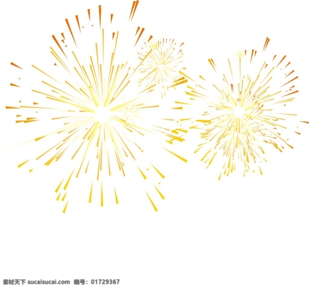 爆竹花 烟花 闪亮花朵 高清 ps版