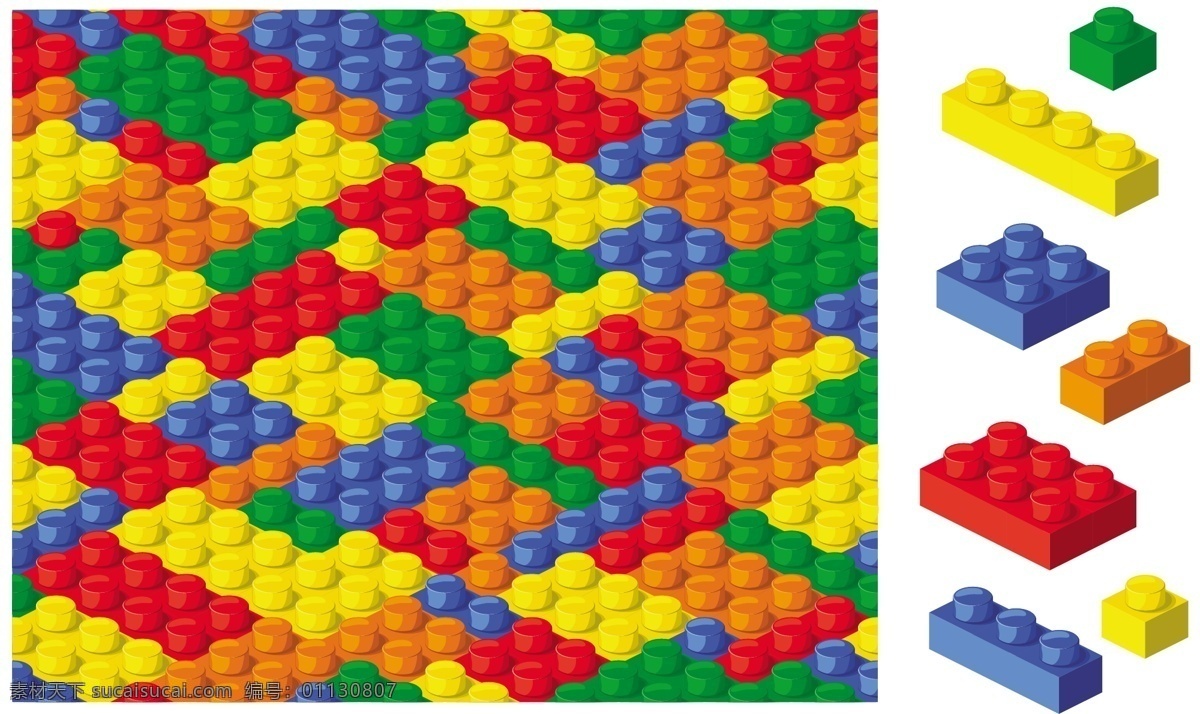 塑料 块 矢量 元素 黄色