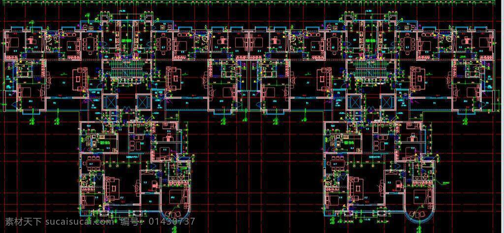 cad 公寓 户型 花园 环境设计 建筑设计 楼层 平面图 施工图 室内设计 1号楼2 3层平面 dwg 图纸 装修 装饰 住宅楼 宿舍楼 小区 样板房 标准层 标准间 诗 美 地方 案 图 源文件 3d模型素材 cad施工图