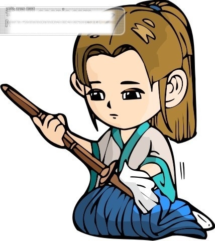 剑道 比赛 矢量图 体育运动 文化艺术 矢量 其他矢量图