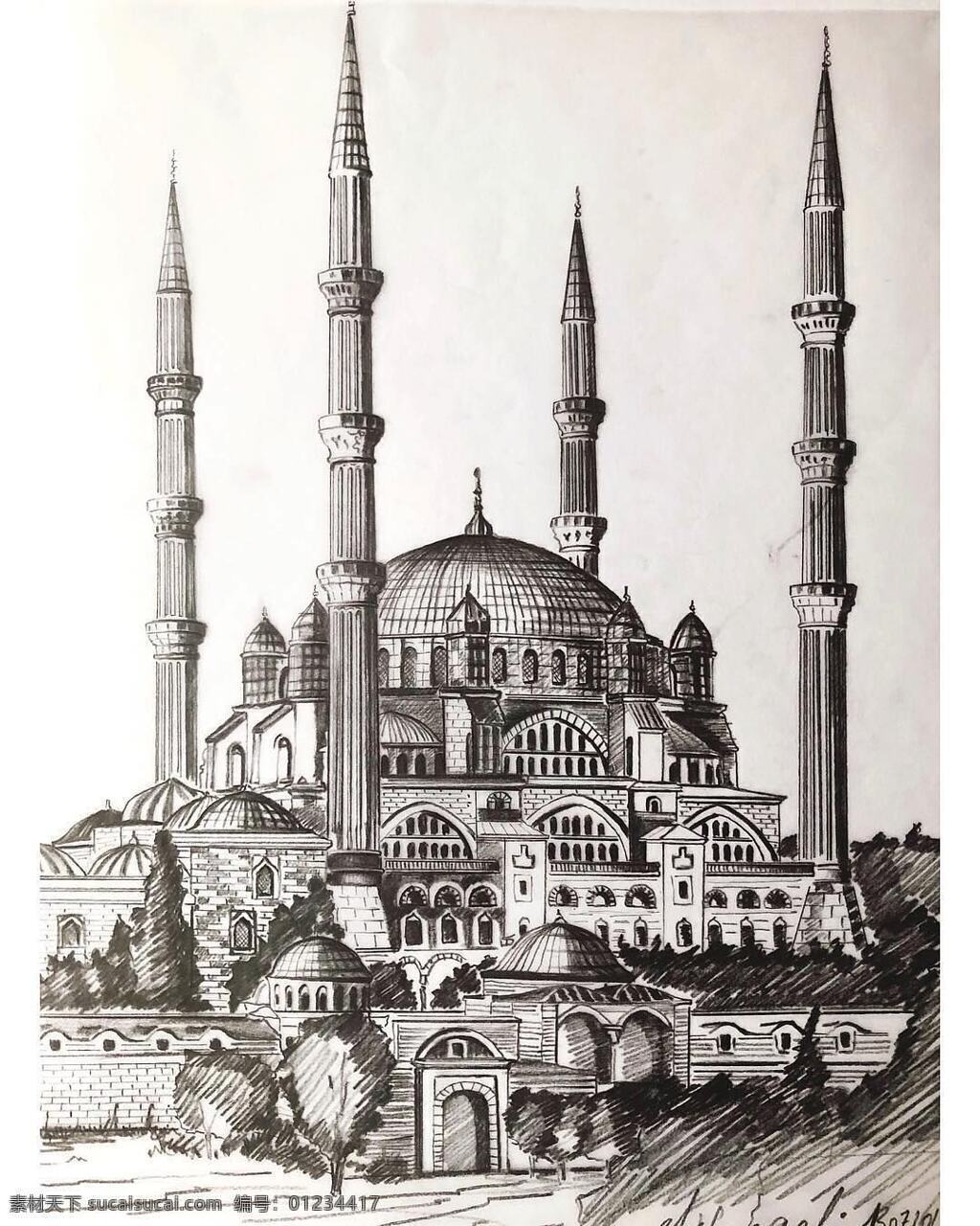 城堡 清真寺 寺庙 建筑 大牌 服装设计