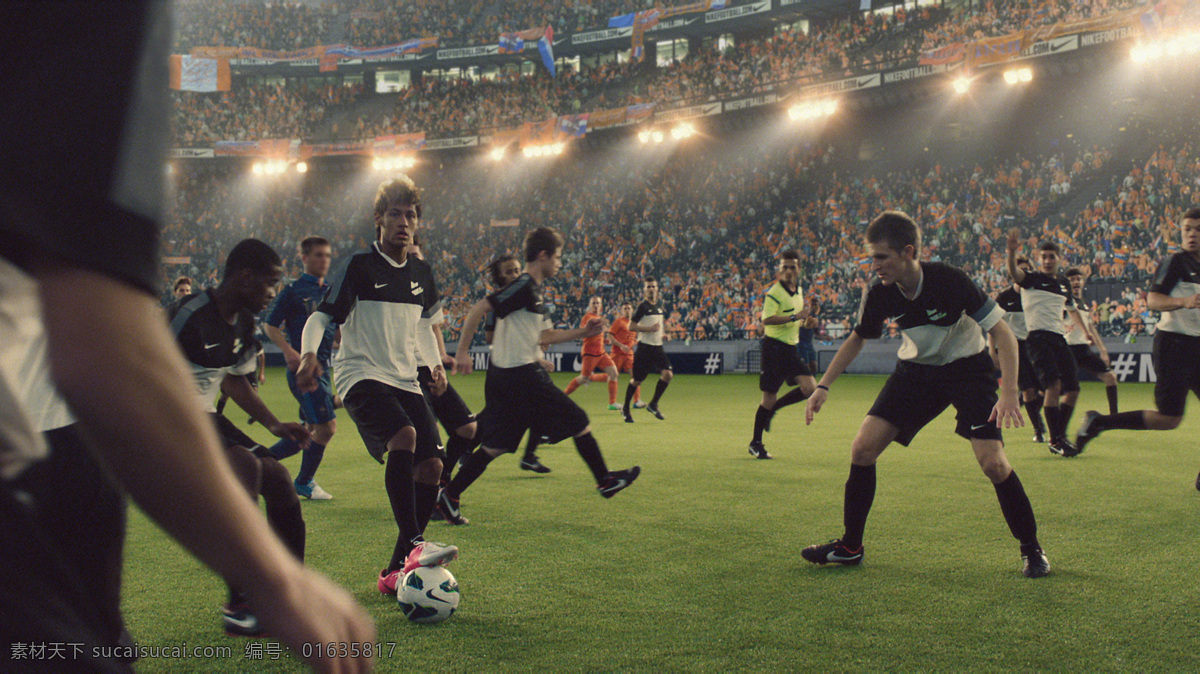 nike 广告宣传 平面广告 体育运动 文化艺术 足球 系列 平面 巴西国家队 内马尔 矢量图 日常生活
