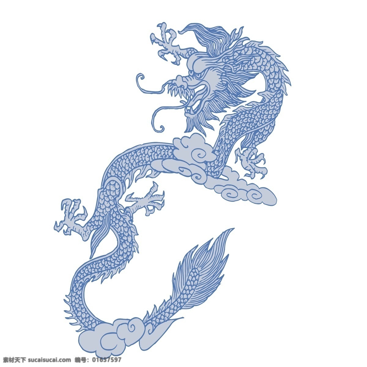 印花 矢量图 动物 服装图案 龙 印花矢量图 商务 休闲装 男装 面料图库 服装设计 图案花型