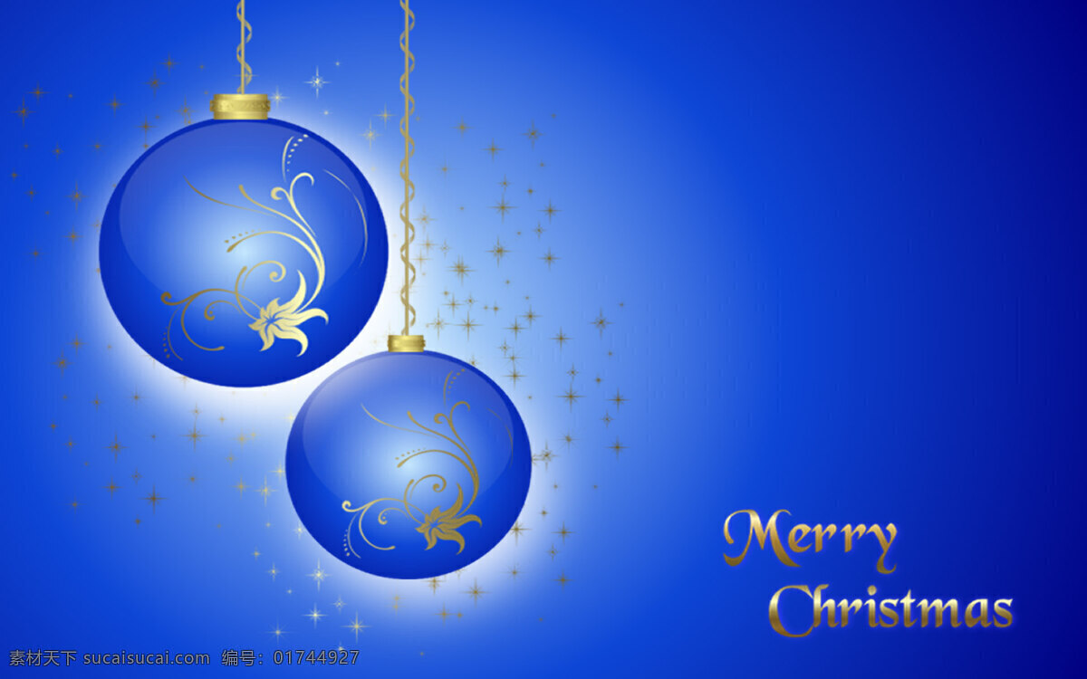 蓝色 圣诞贺卡 背影 图 ppt背景图 贺卡背景图 节日庆祝 圣诞 圣诞快乐 文化艺术 蓝色圣诞彩球 模板