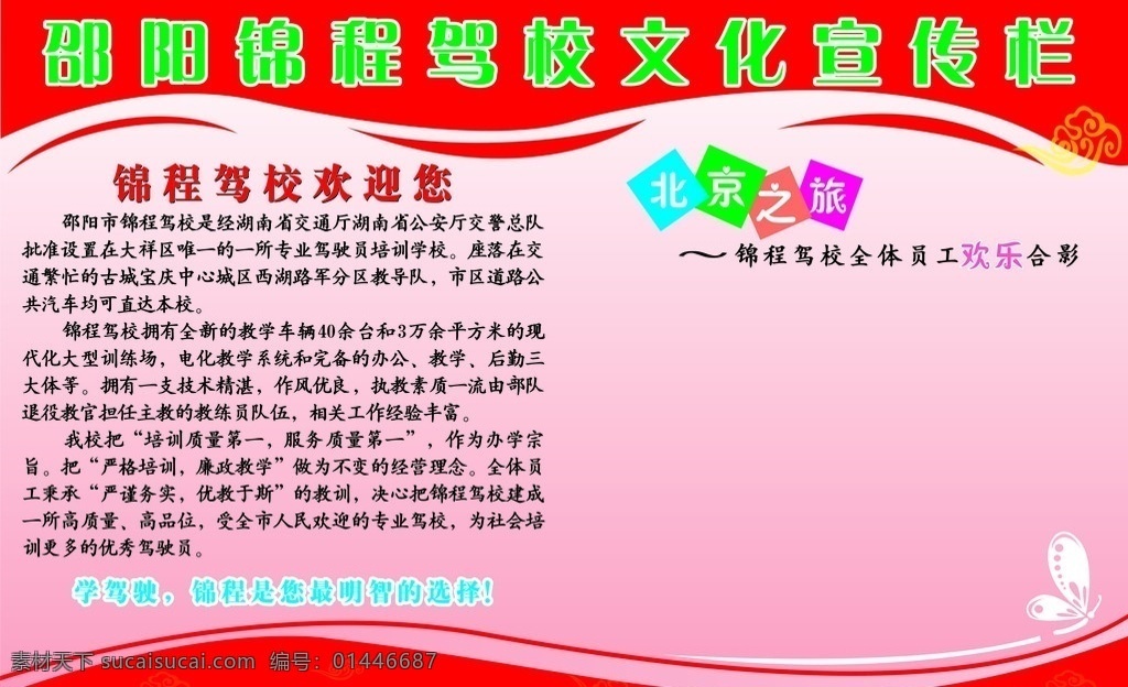 文化宣传栏 宣传栏 阳光台 模板 展板 蝴蝶 展板模板 矢量