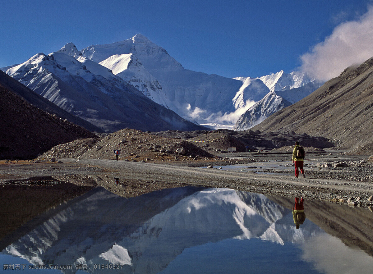 珠峰大本营 西藏 珠峰 旅游摄影 国内旅游 摄影图库