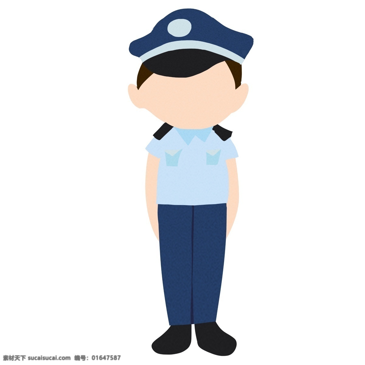 开心 警察 装饰 插画 开心的警察 微笑的警察 警察装饰 警察插画 可爱的警察 执勤的警察 卡通人物