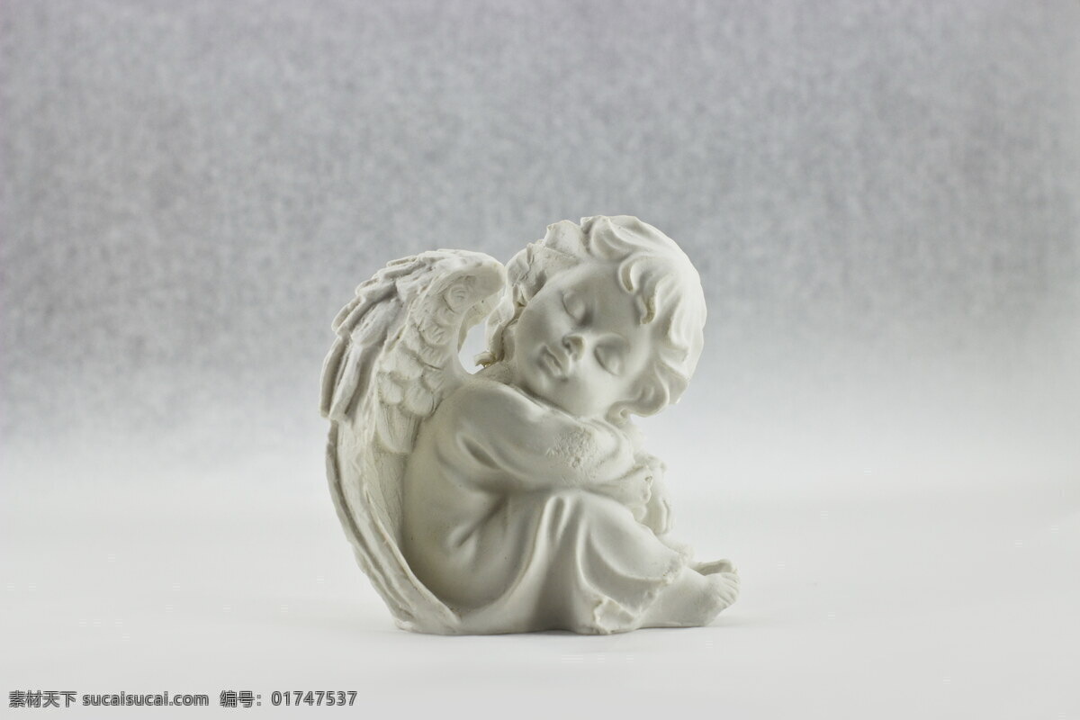 白色 小 天使 石像 高清 工艺品 石雕 雕塑 雕像