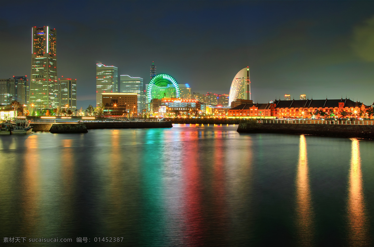 夜景 横滨免费下载 岜 装饰素材 展示设计