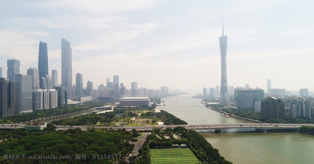 城市建筑图片 自然 风景 建筑 高楼 大厦 珠江 自然景观 建筑景观