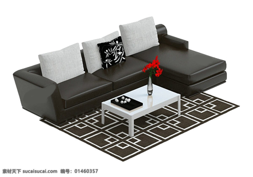 现代 沙发 模型 模板下载 沙发模型 家具 家具模型 椅子 椅子模型 枕头 靠枕 室内模型 3d设计模型 max 白色