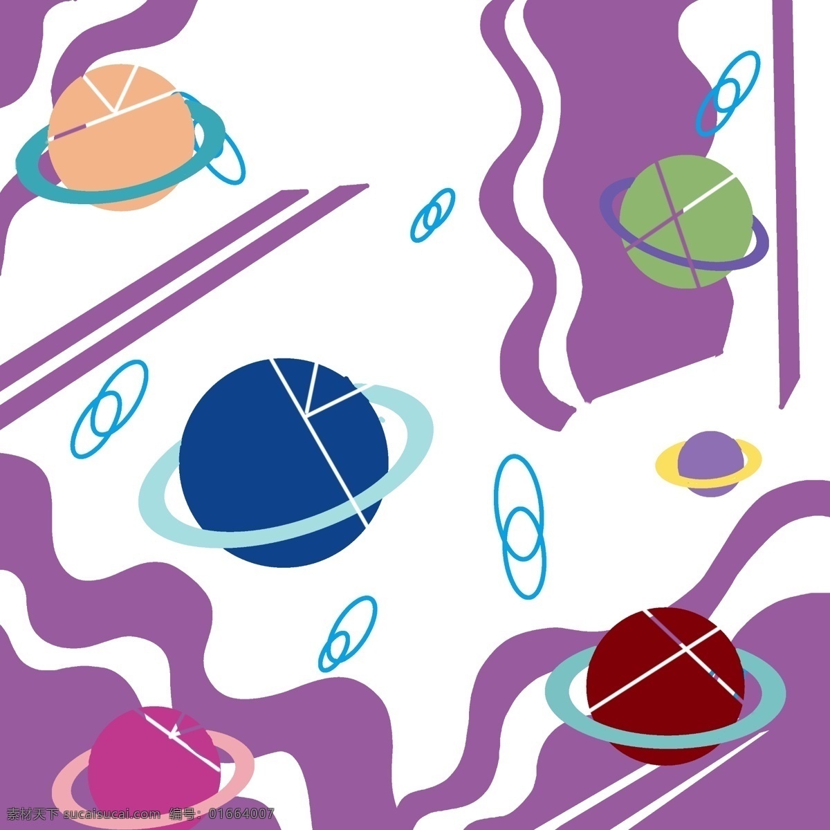 彩色 图案 波普 插图 地球 圆形 紫色