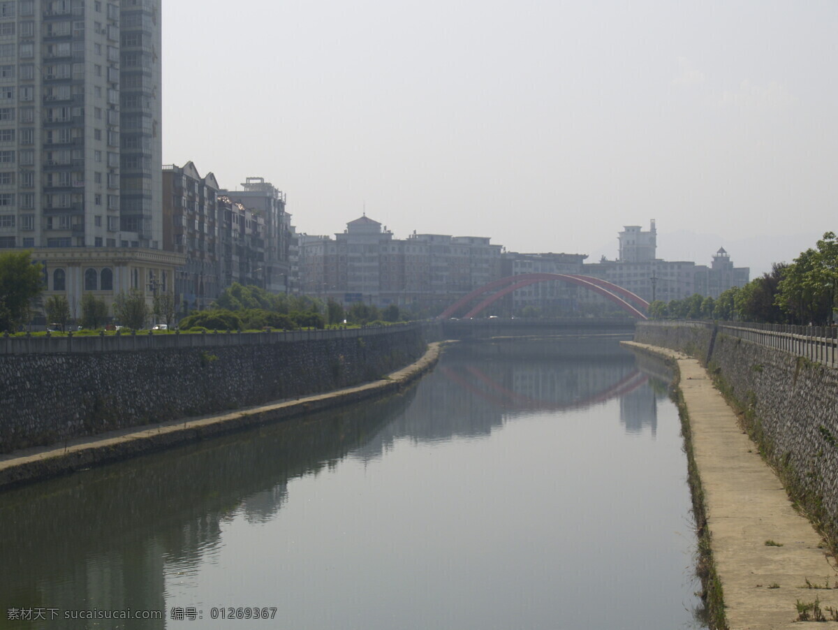 萍水河 风景 水面 城市 摄影图库 自然风景 旅游摄影