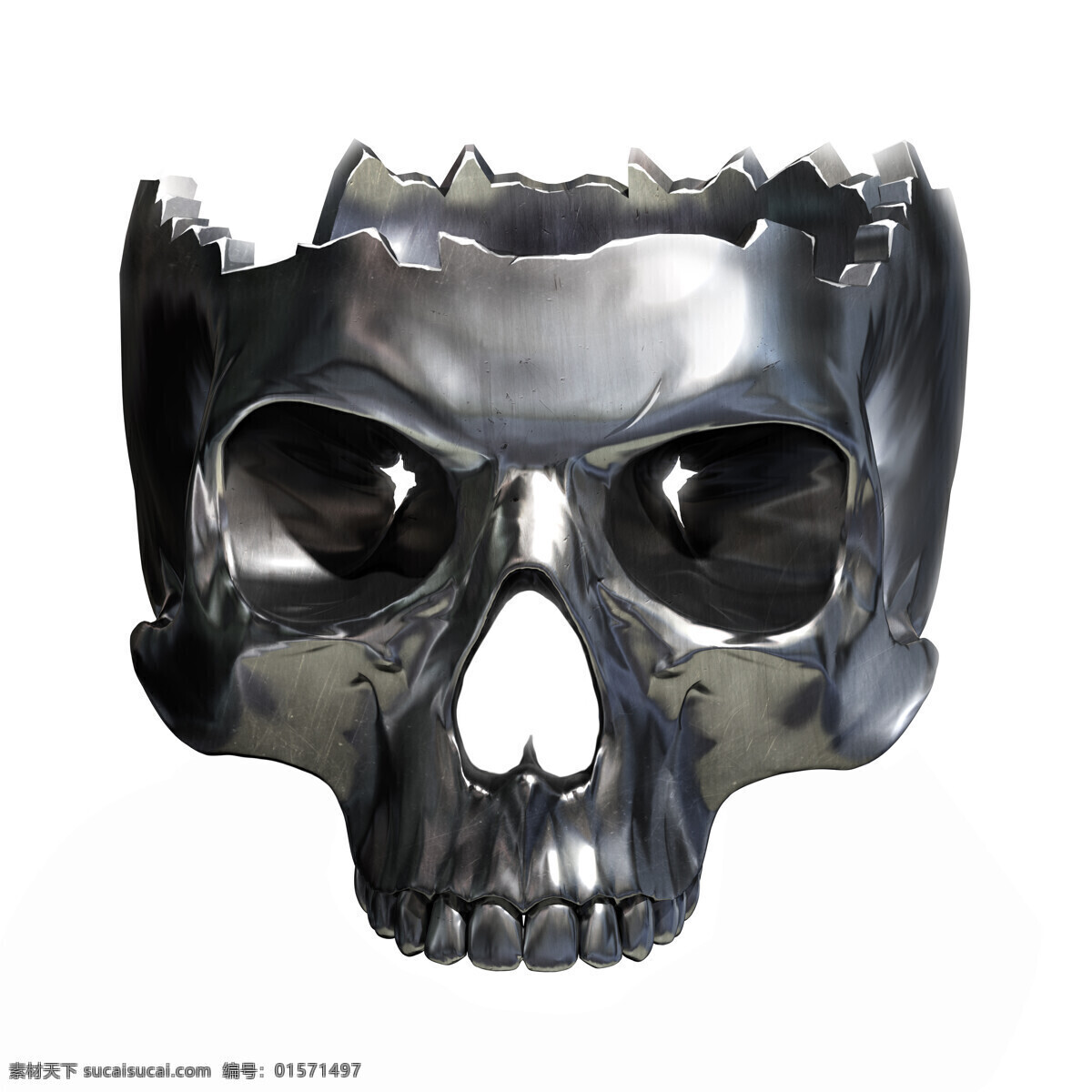 金属骷髅 金属 骷髅 金属骷髅图片 不锈钢骷髅 金属质感 头骨 其他类别 生活百科 白色