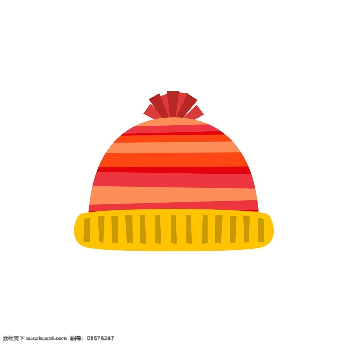 冬季 针织帽 红色 装饰 帽子 简约 元素