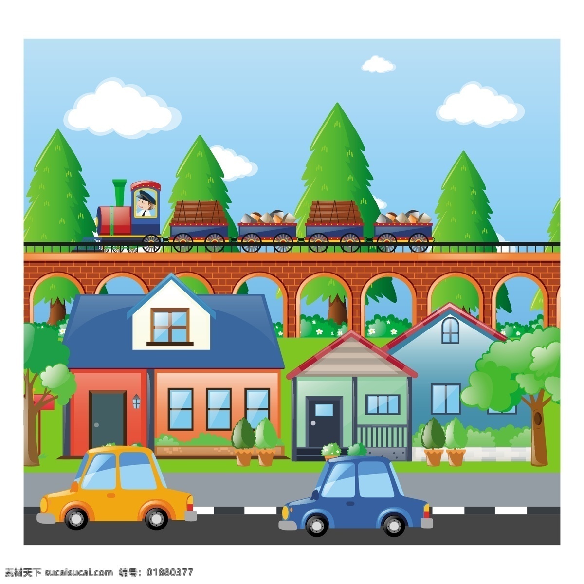 城市背景设计 背景 汽车 城市 房子 建筑 壁纸 颜色 火车 多彩的背景 建筑物 城市建筑 背景色 彩色