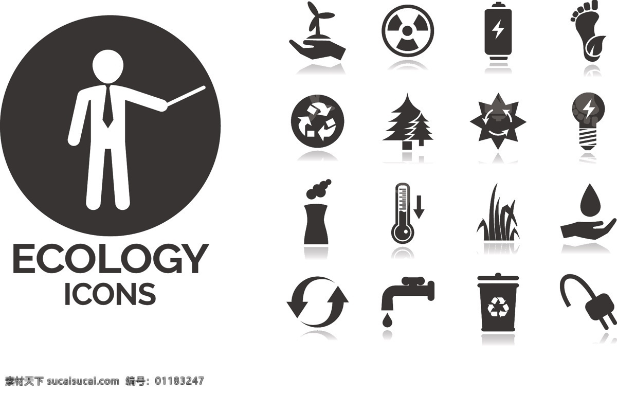 生活环保标识 生态标识 生态logo 垃圾处理 循环 绿色能源 电池 车辆 电能 风能 节约用水 水滴 生活图标 生活 生态标志 标志图标 公共标识标志