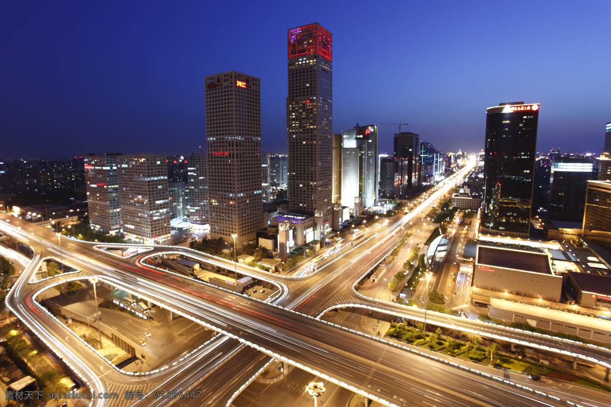 北京立交桥 北京国贸桥 立交桥 国贸 夜景 俯览 灯光 建筑 大厦 道路 北京风光 旅游摄影 自然风景 北京 首都 建筑摄影 建筑园林