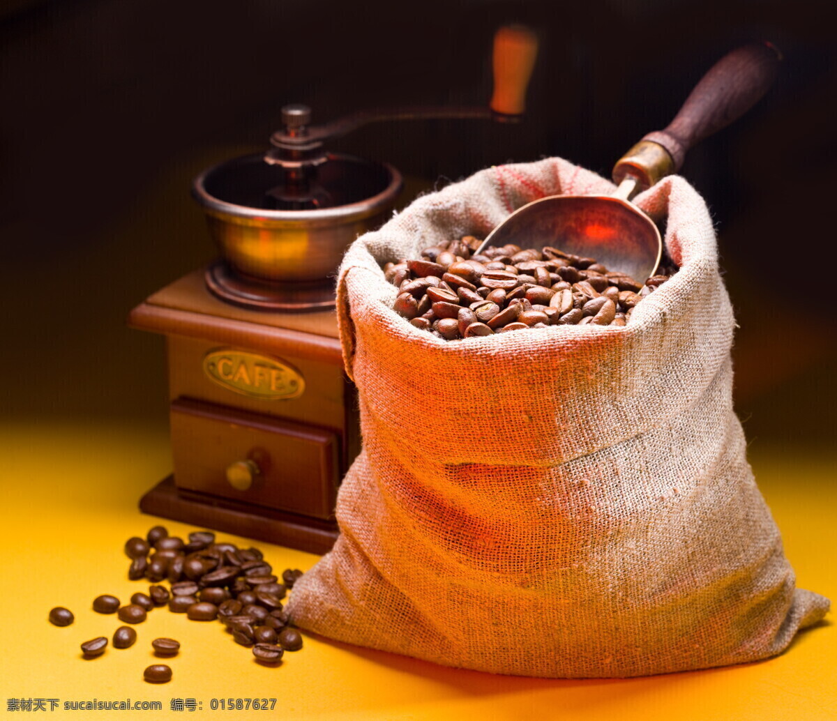 袋子 咖啡豆 高清 咖啡 麻袋 咖啡文化 生活百科 餐饮美食 饮料酒水 食物原料 高清图片 咖啡图片