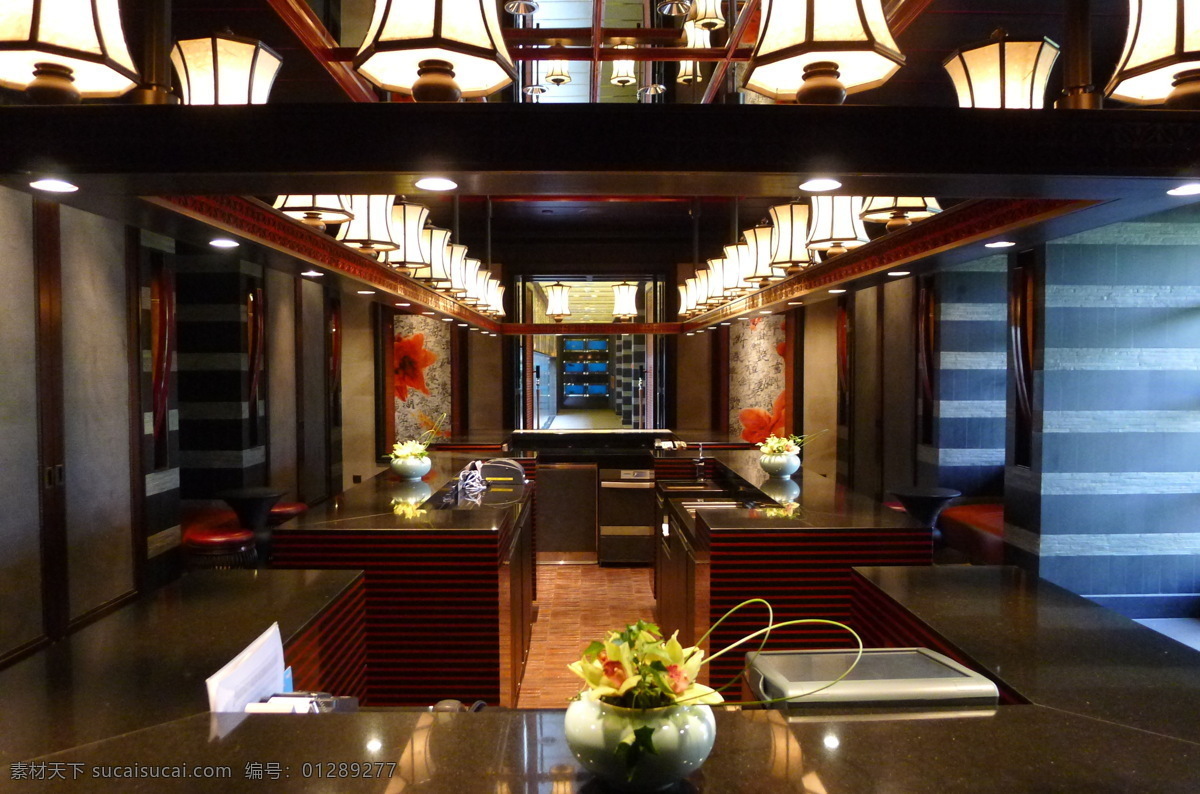 西湖 四季 酒店 景观 古典园林 餐厅 黑色