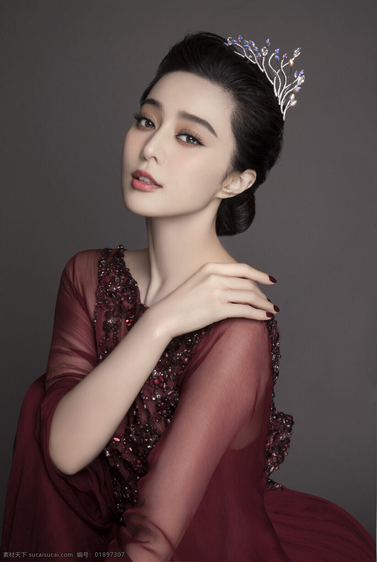 范冰冰 美女 性感 明星 发夹 明星偶像 人物图库