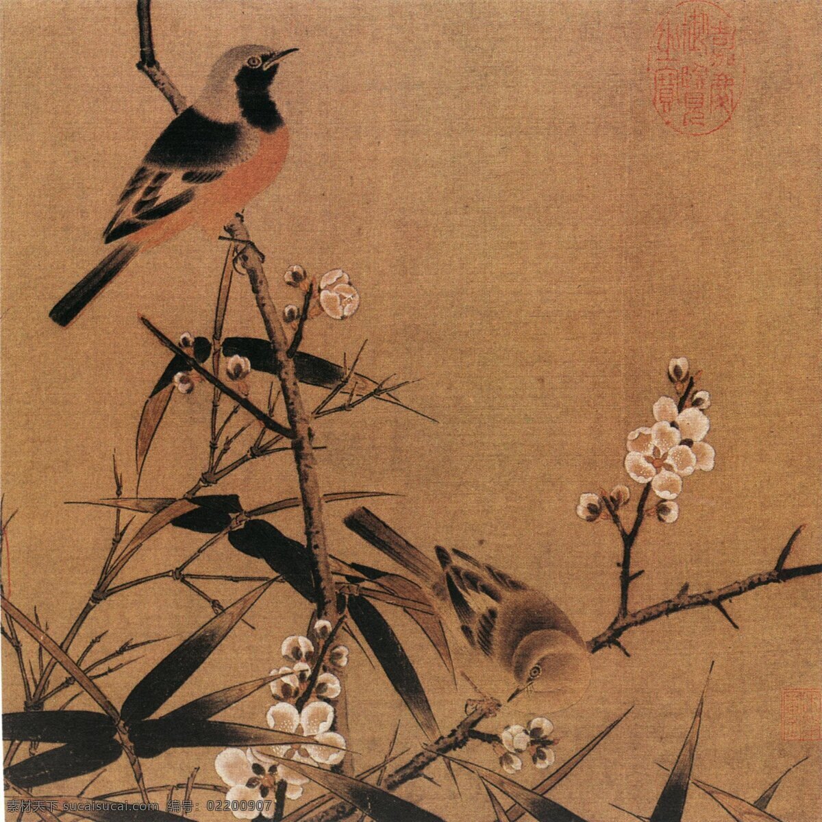 花鸟 国画 风景国画 中国画 写意画 书法 大师作品 写意 文化艺术 绘画书法