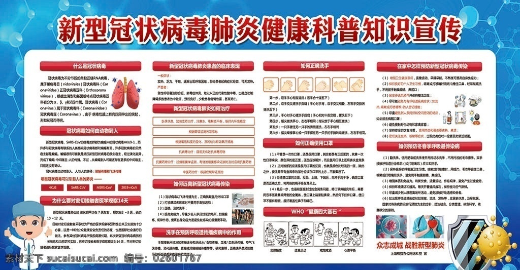 新型冠状肺炎 图解冠状病毒 冠状病毒科普 新型肺炎科普 ncp展板 抗病毒 抗疫 抗疫宣传 新型冠状病毒 冠状病毒 冠状病毒知识 新型肺炎知识 众志成城 万众一心 武汉加油 医院宣传 冠状病毒宣传 冠状病毒肺炎 肺炎 新型肺炎 抗疫情 疫情宣传栏 展板 宣传栏 海报 宣传单 冠状肺炎 公益社会标语 展板模板