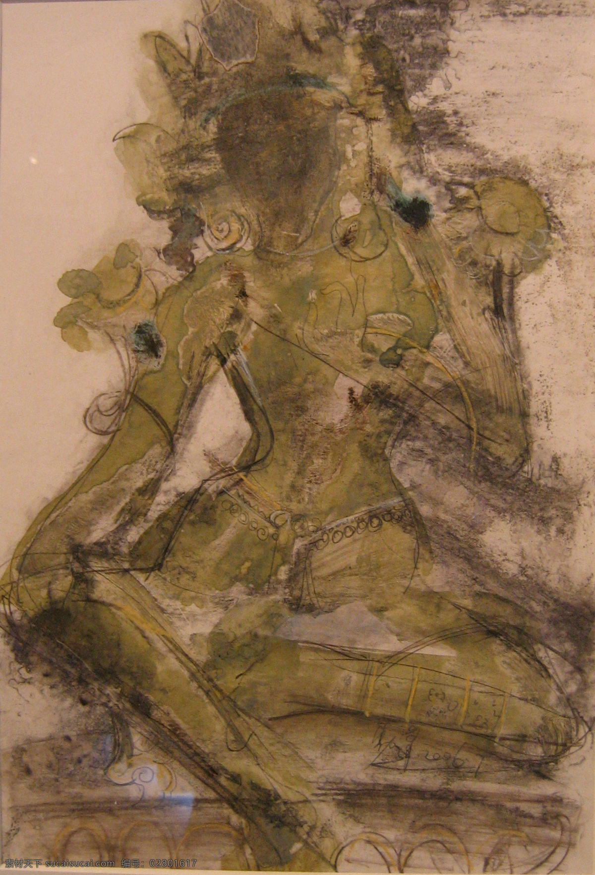 油画 人体 抽象 绘画 绘画书法 文化艺术 油画人体 家居装饰素材