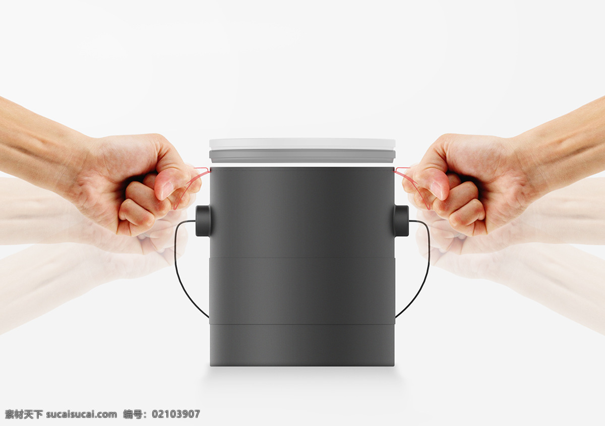 油漆桶 包装 产品设计 工业设计 生活元素 桶 桶子
