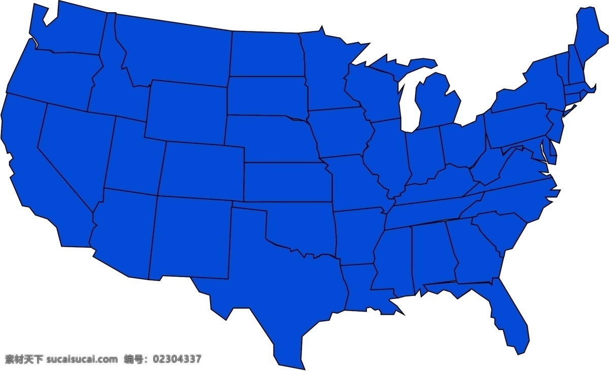 美国 各州 地图 美国各州地图 商业矢量 矢量传统图案 矢量下载 网页矢量 矢量图 其他矢量图
