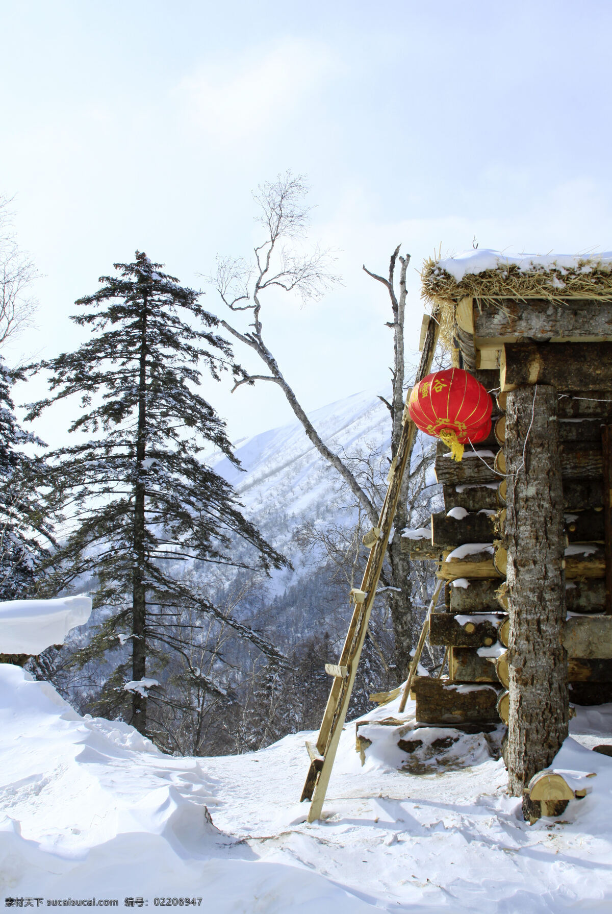 黑龙江 海林 二 浪 河 雪景