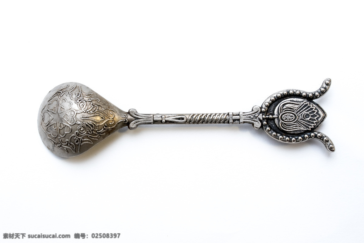 精美 雕花 汤匙 勺子 餐具 汤匙摄影 金属餐具 其他类别 生活百科
