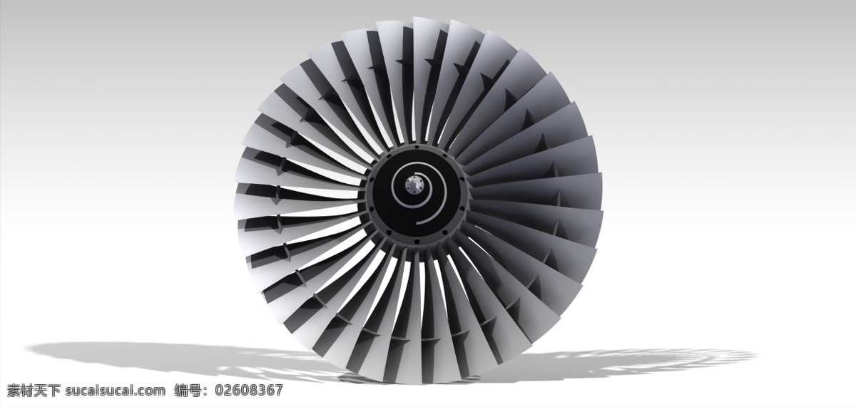 高 涵 道 风扇 传统 发动机 涡轮风扇喷气 ge 普拉特惠特尼 涡扇发动机 3d模型素材 建筑模型