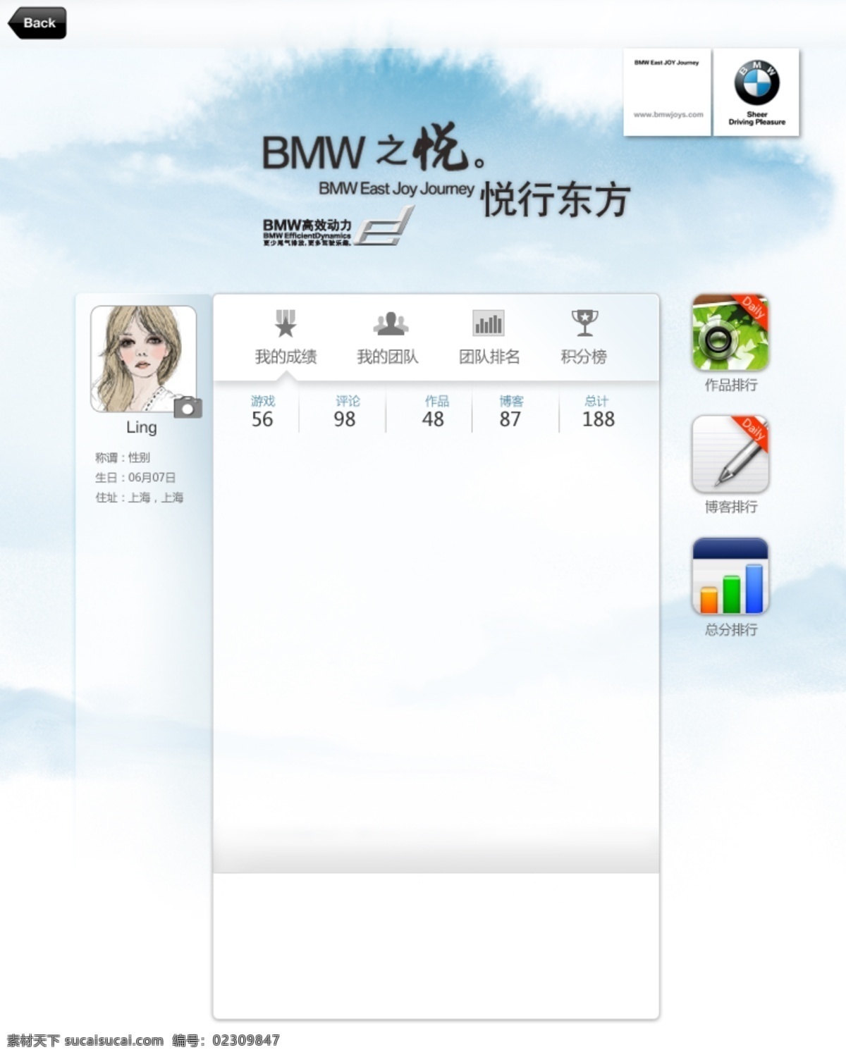 ipad 效果图 分层 网页模板 源文件 ico模板 个人中心 手机 app