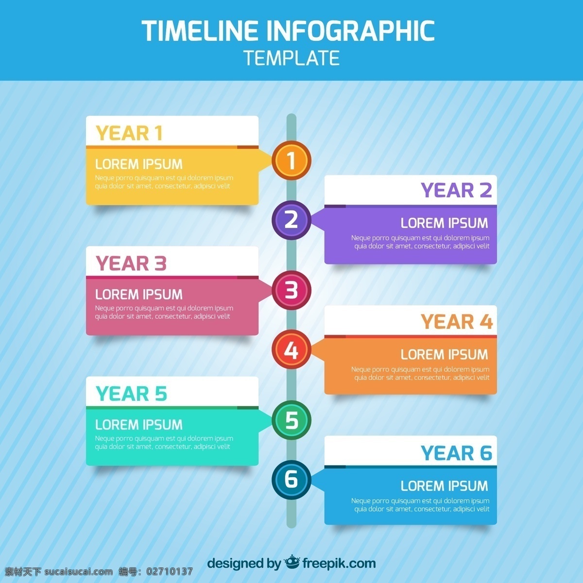 时间 轴 图表 六 步骤 业务 模板 营销 时间表 丰富多彩的 平坦的 流程 信息图表模板 数据 信息 平面设计 商业图表 图形 发展 信息图形