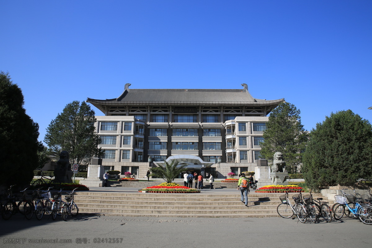 北大图书馆 校园 风光 风景 北京大学 北大 校园风光 人文 旅游 人文景观 旅游摄影