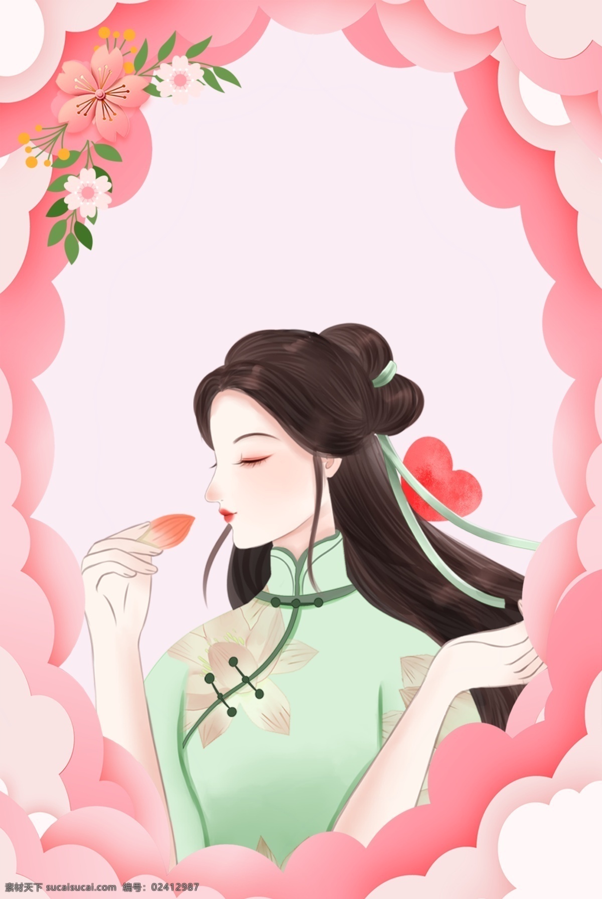 唯美插画 唯美 插画 美妆 面膜 化妆品 化妆品海报 护肤品 精华露 眼霜 补水 美白 精华液 化妆水 爽肤水 美白霜 面霜 小清新 春天 春天插画 踏青 樱花 樱花树 浪漫 唯美女孩 浪漫樱花 樱花树下 女孩插画 唯美背景 唯美素材 浪漫七夕 粉色海报 时尚展板 浪漫唯美 时尚插画 创意插画