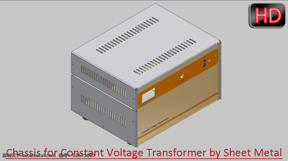 恒 压 变压器 底盘 2013 教程 金属 片 软件 视频 invetor 电压 autodesk 发明家 3d模型素材 其他3d模型
