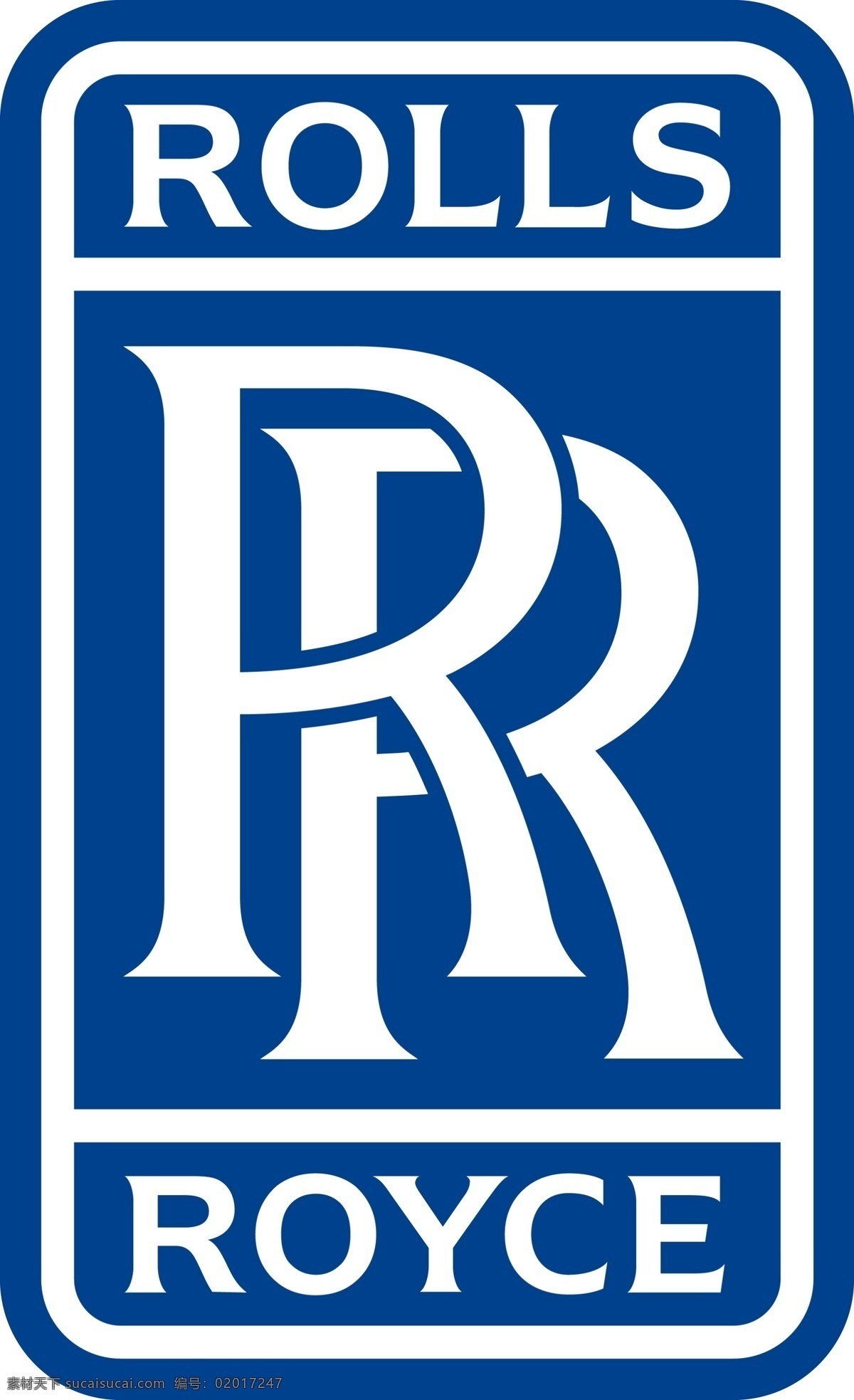 劳斯莱斯 logo 图标 高贵 rr 霸气 标志设计 广告设计模板 源文件