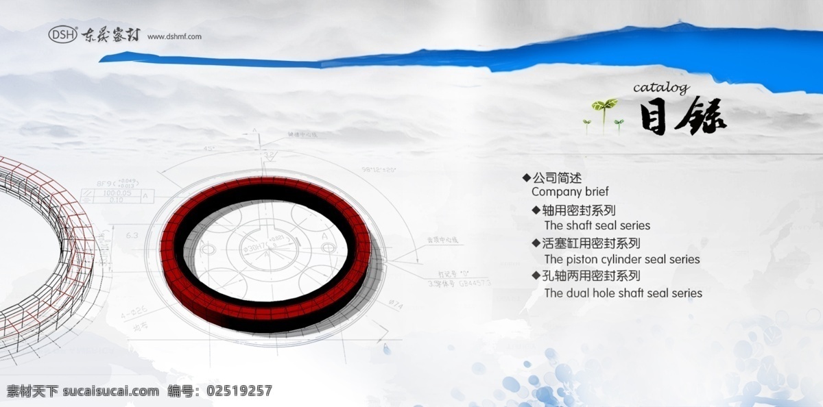 东 晟 密封 公司 产品目录 画册设计 东晟密封 产品画册 企业画册 公司画册 目录画册