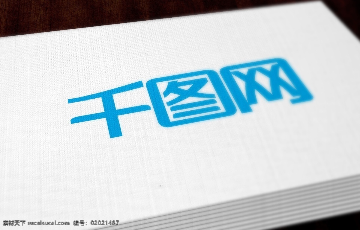 白色 抽象 纹理 logo 样机 展示