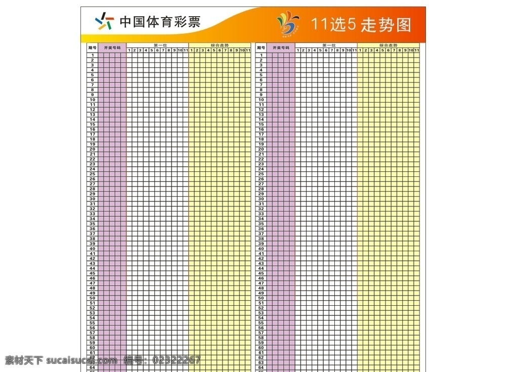 选 走势图 11选5 体彩 表格