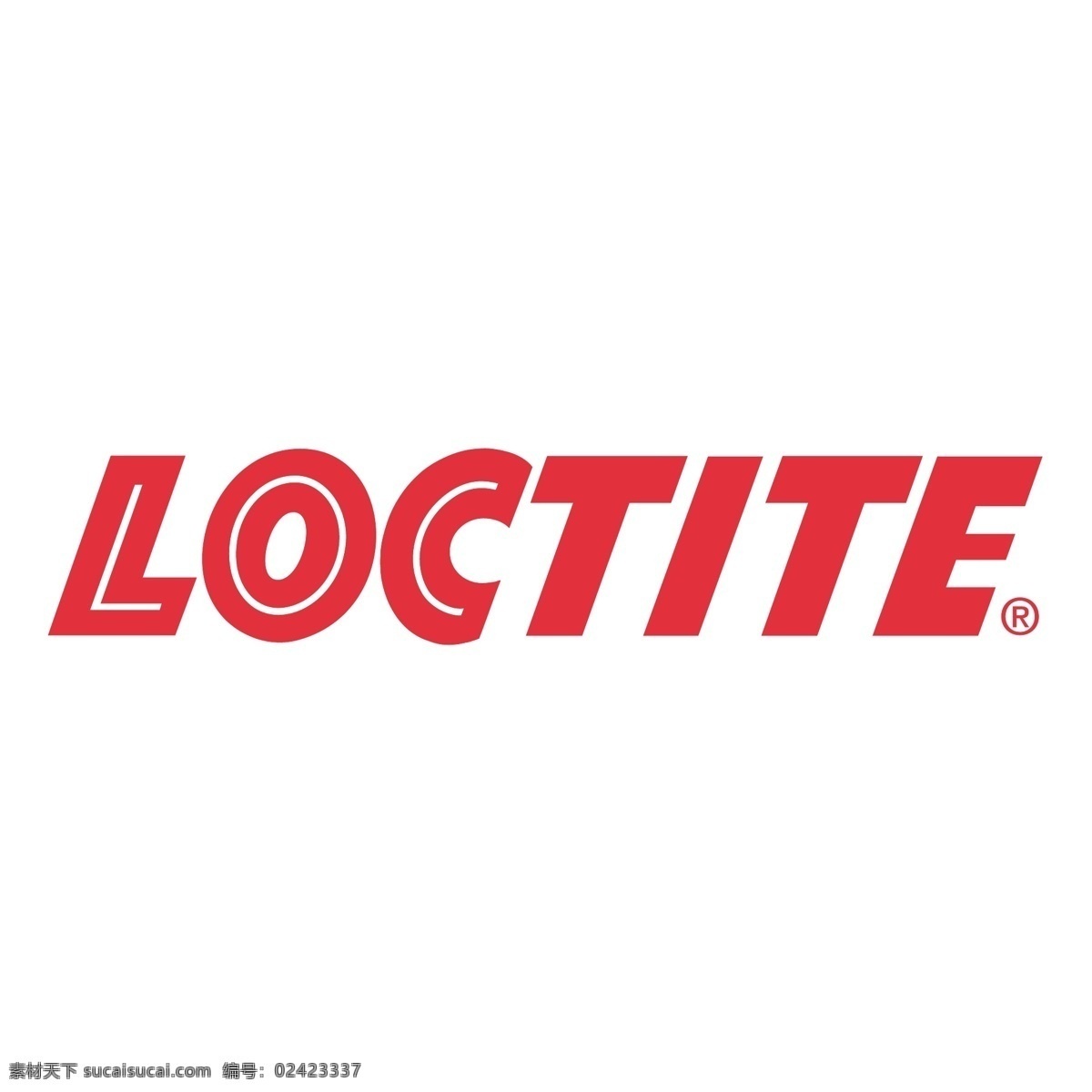 乐泰 免费 loctite 标志 标识 白色