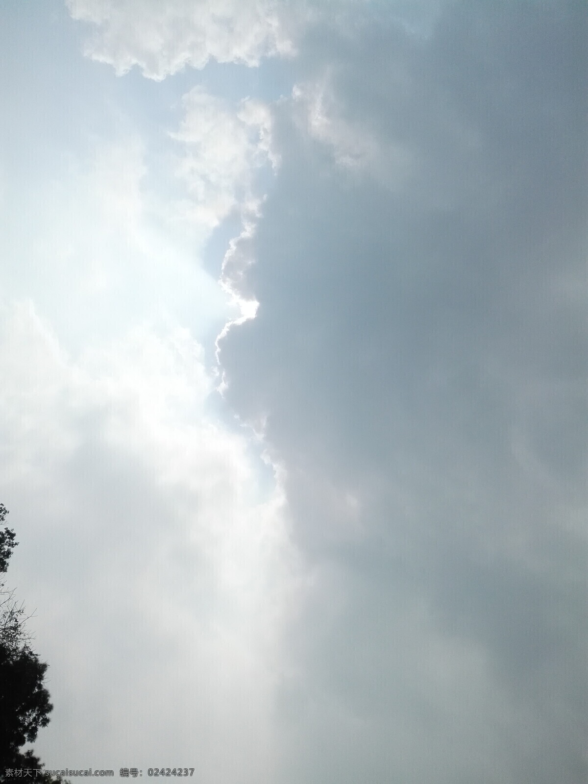 天之痕 天 天空 蓝天 裂痕 乌云 云彩 异象 自然景象 自然景观 自然风景