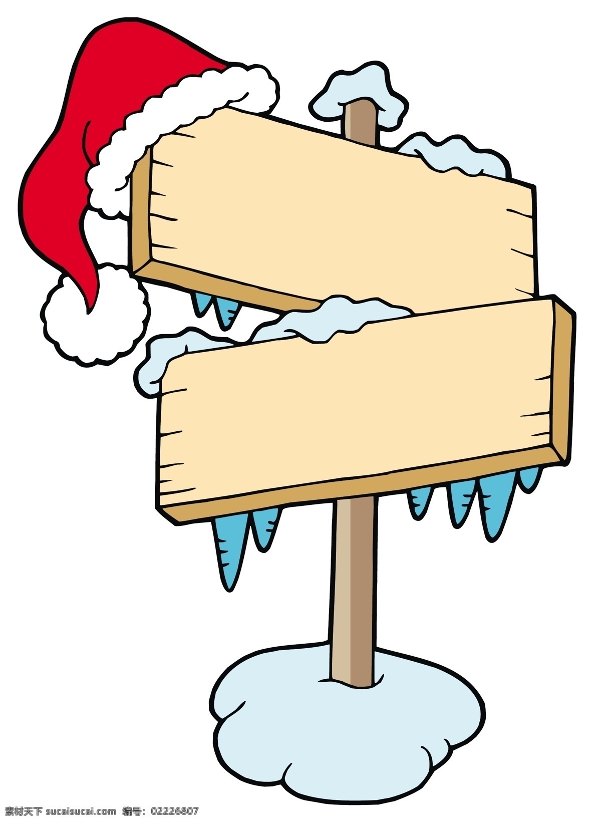 底纹背景 底纹边框 广告牌 矢量 箭头 空白 木板 木纹 指示牌 圣诞帽 纸张 指路牌 手绘 木纹木板矢量 矢量图