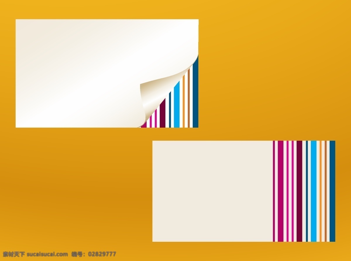 名片模板矢量 模板 线 业务 卡片 背景 纸张 公司 名片 条纹